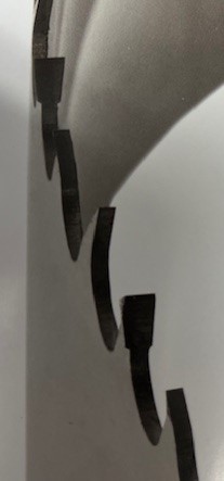 WARNING: FOR 18" & LARGER BAND WHEELS ONLYTimber Wolf&reg ST Band Mill Blade  1 3/8" x 7/8 Pitch (Stellite Tip)LIMITED STOCK - ONE BLADE LIMIT